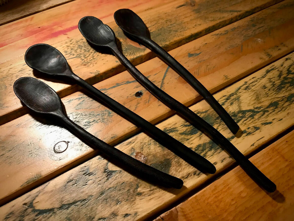 Scorched Ash Teaspoons